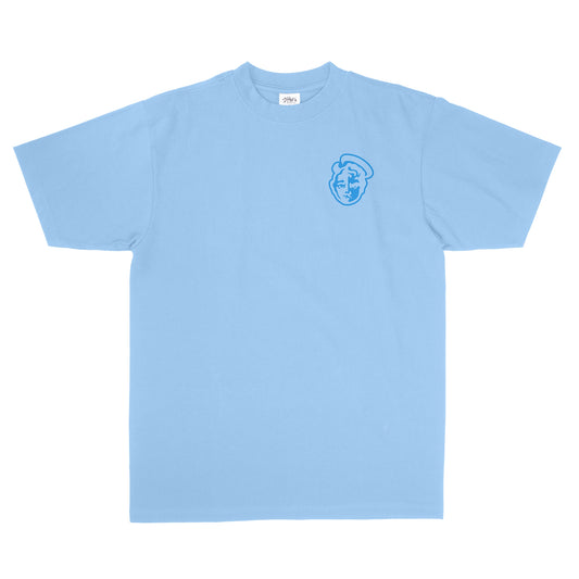 SKY BLUE LOGO T-SHIRT