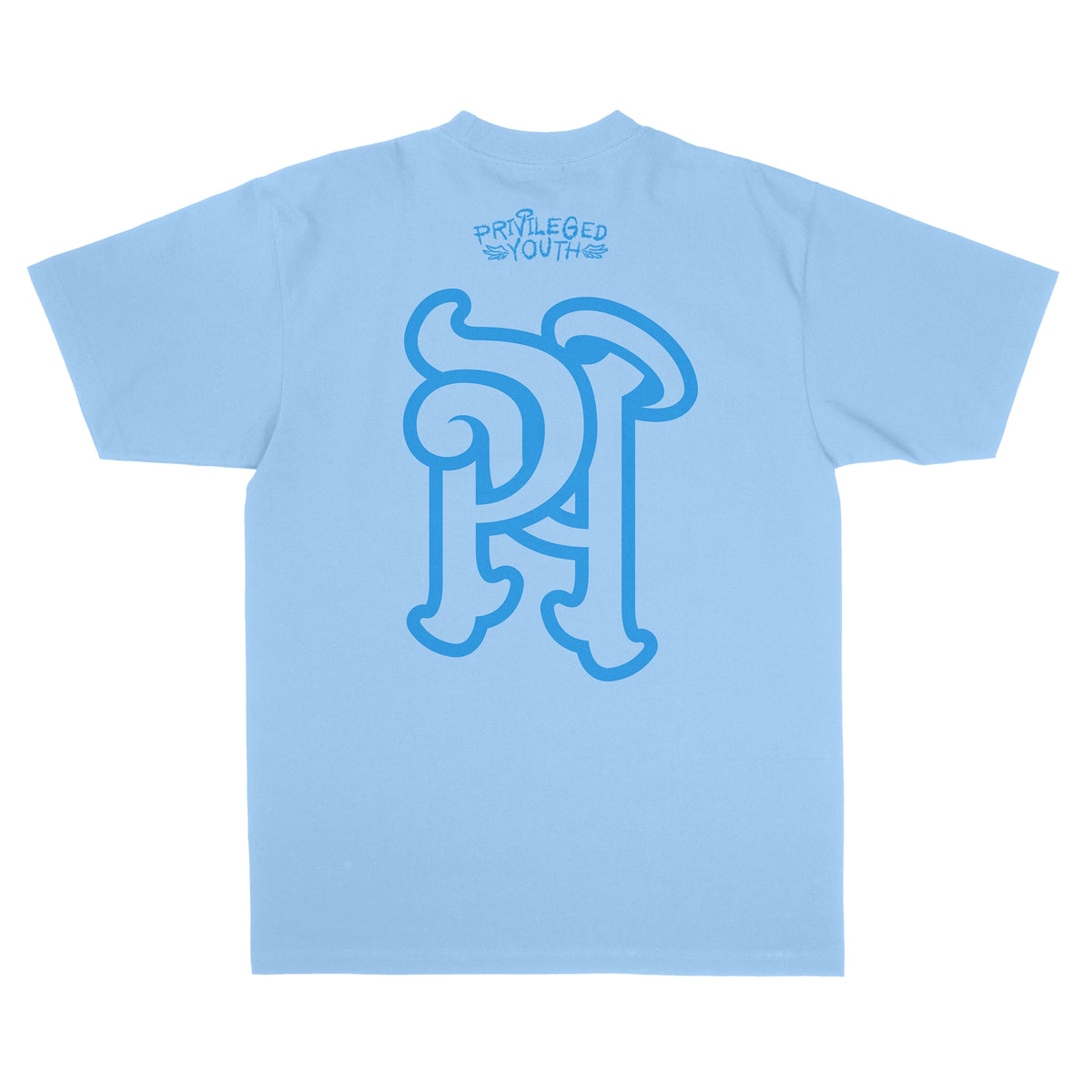 SKY BLUE LOGO T-SHIRT