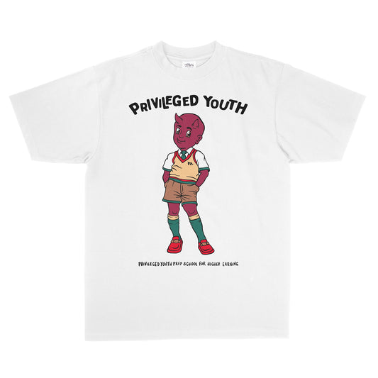 YEARBOOK WHITE T-SHIRT